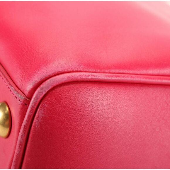 Saint Laurent Classic Baby Duffel in Fuchsia Pink Leather - Picture 7 of 13